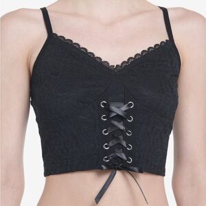 Black Lace Girls Cami